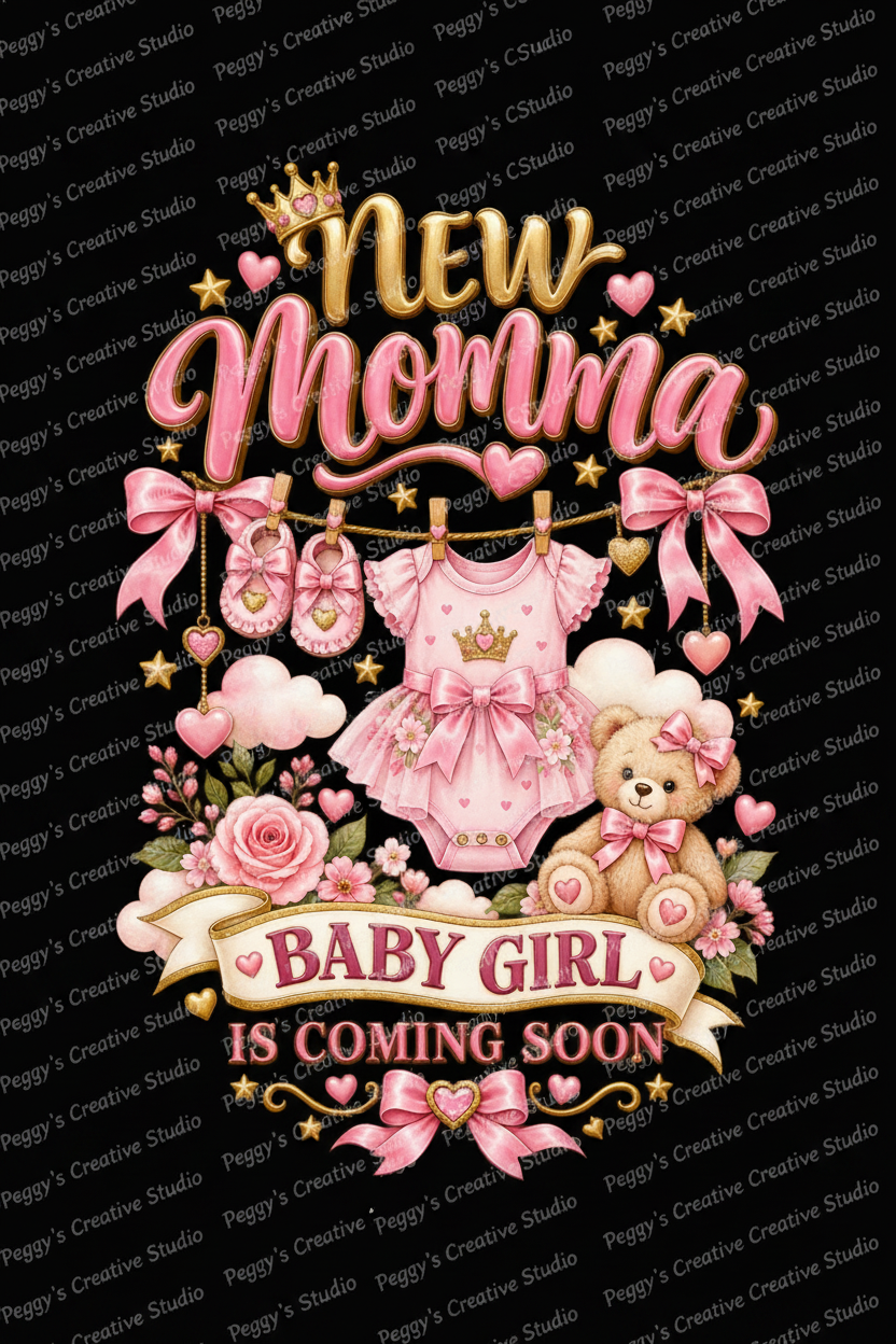 New Momma Baby Girl is Coming Soon
