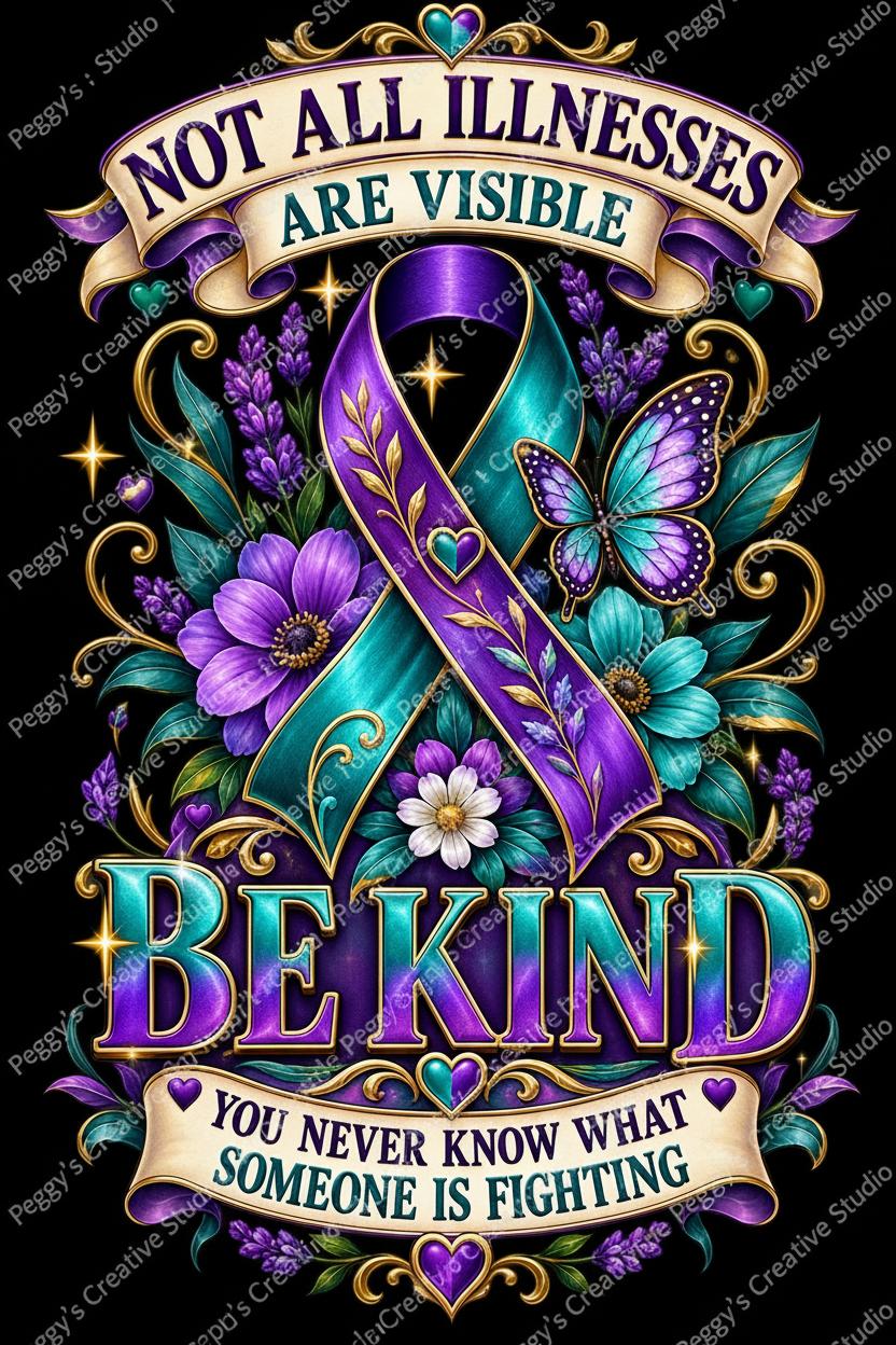 Not All Illnesses Are Visible - Be Kind