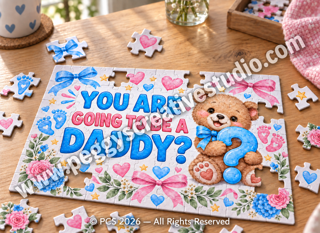 Personalized Mystery Reveal Puzzles — Piece Together Your Surprise! | Casse-têtes mystère personnalisés — Assemblez votre surprise !