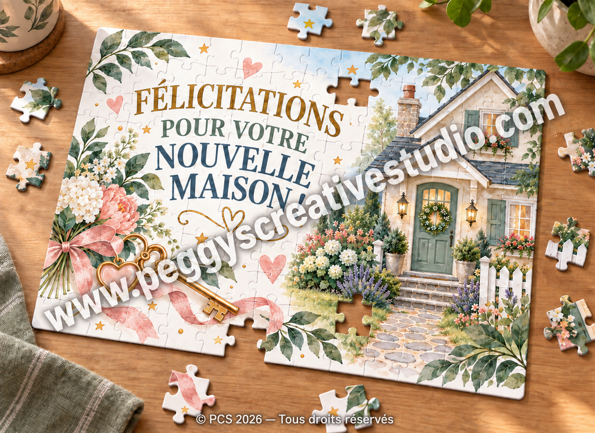 Personalized Mystery Reveal Puzzles — Piece Together Your Surprise! | Casse-têtes mystère personnalisés — Assemblez votre surprise !