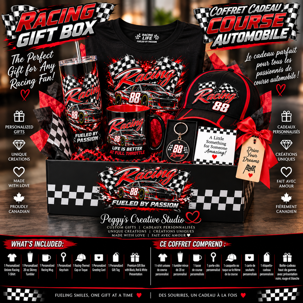🏁 Racing Gift Box | Coffret Cadeau Course Automobile