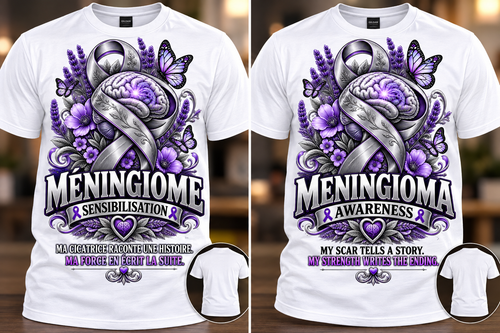Awareness Month T-Shirt – Personalized / T-Shirt Mois de Sensibilisation – Personnalisé
