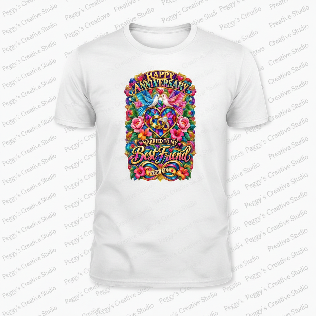 Anniversary White T-Shirt
