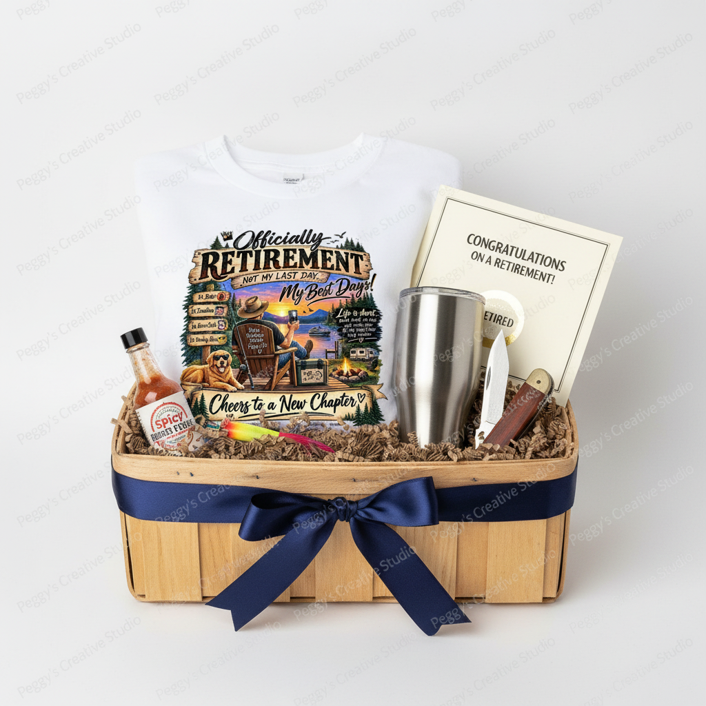 Retirement Him Basket