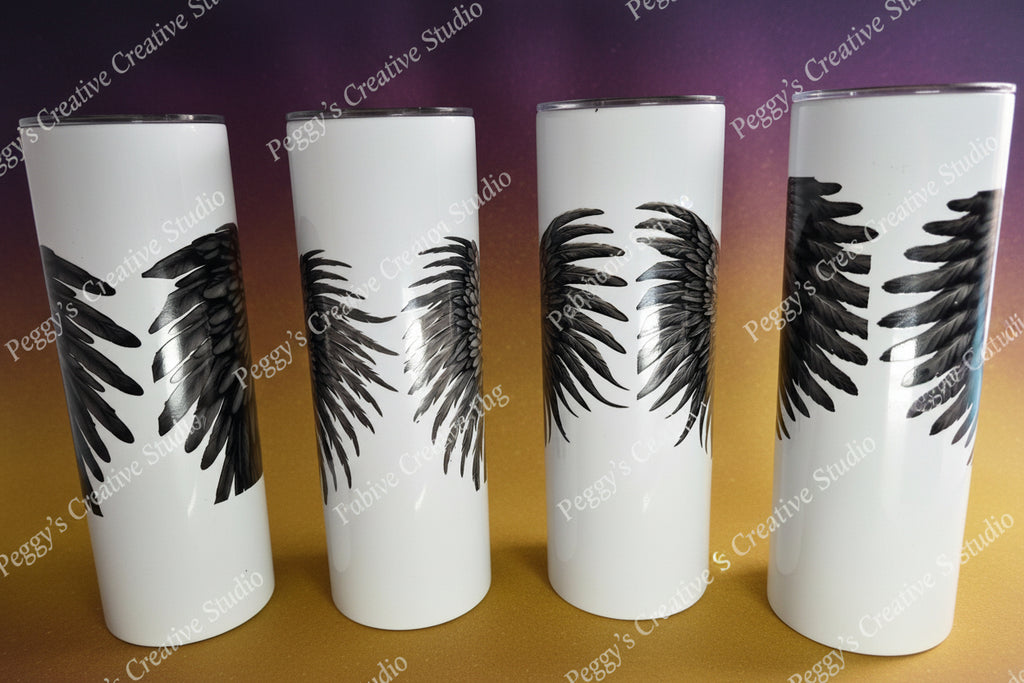 Peggy's Tumblers - Stainless Steel / Tumblers de Peggy - Acier Inoxydable