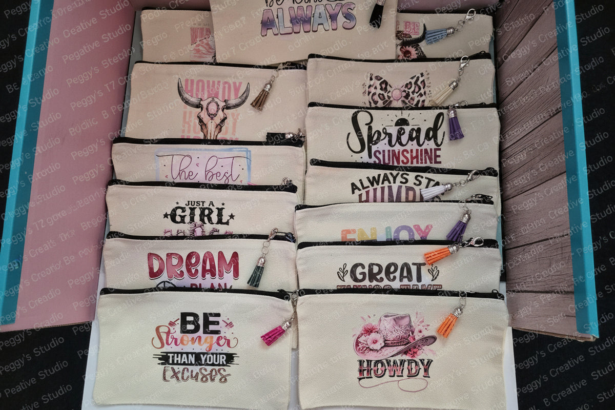 Custom Makeup Case / Trousse Maquillage Personnalisée