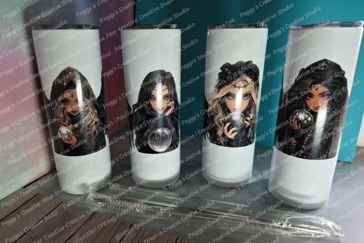 Peggy's Tumblers - Stainless Steel / Tumblers de Peggy - Acier Inoxydable